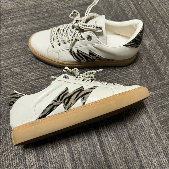ZADIG & VOLTAIRE ZV 1747 WOMENS SNEAKERS - Picture 2 of 4
